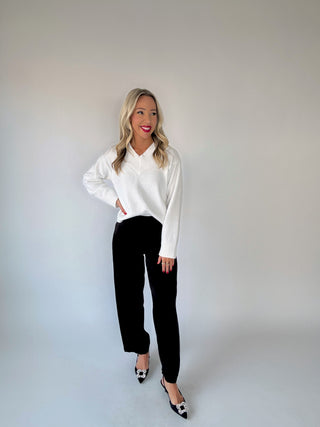 Evening Elegance Satin Pants