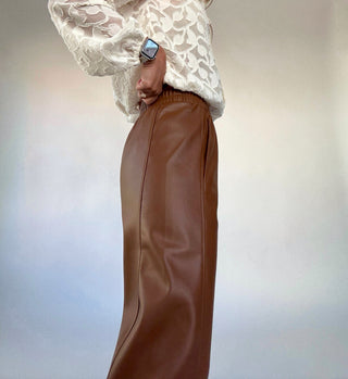 The Lennox Vegan Leather Pant