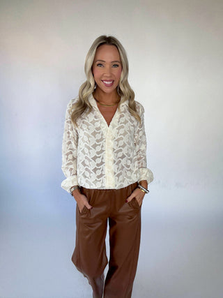 Heritage Jacquard Blouse