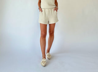 Beach Day Bliss Shorts - Natural