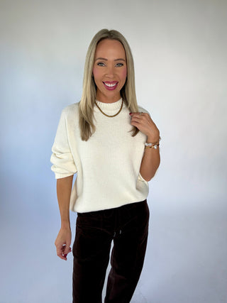 Head In The Clouds Sweater - Cream