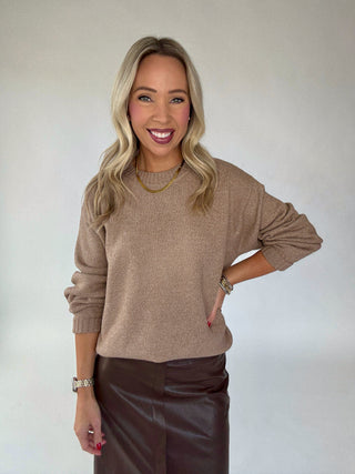 City Soft Sweater - Mocha