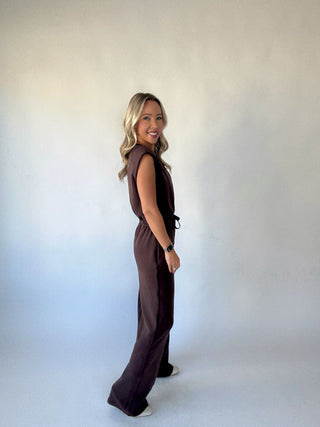 Espresso Ease Jumpsuit