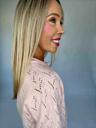 Everything Nice Cardigan - Pink