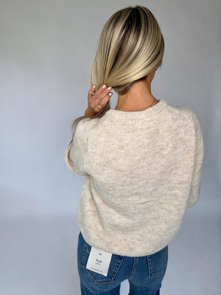 Farmer's Market Mornings Short Sleeve Cardigan - Oatmeal