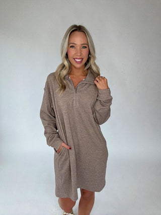 Curl Up Jersey Dress