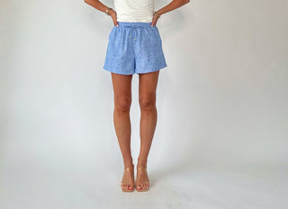 Timelessly True Shorts - Chambray