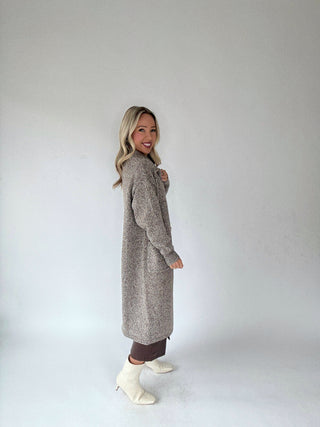 Morning Coffee Sweater Coat