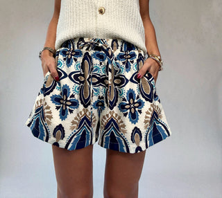 The Riviera Print Shorts