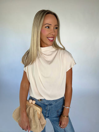 Gathered In Grace Top - Ivory