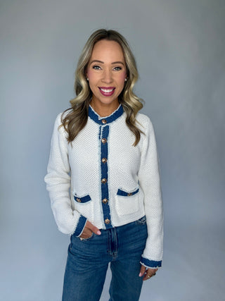 Clubhouse Chic Cardigan