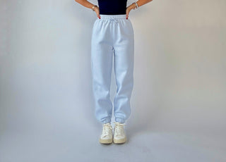 The Stay-In All Day Fleece Pants - Halogen Blue