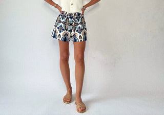 The Riviera Print Shorts