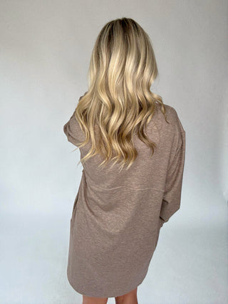 Curl Up Jersey Dress