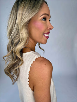 Cloud Nine Linen Top - Natural