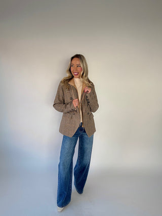 Chasing Dreams Hooded Convertible Blazer