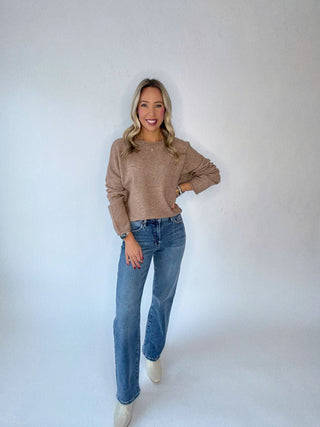 Cozy & Classic Rollneck Sweater - Mocha