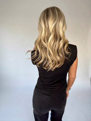 Layering Perfection Sleeveless Top - Black