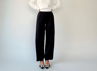 Evening Elegance Satin Pants