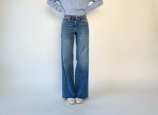 True Ease Wide Leg Jeans