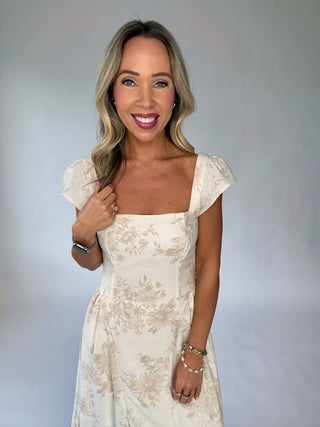 A Beautiful Arrangement Midi Dress