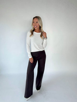 SANCTUARY Crew Lace Tee