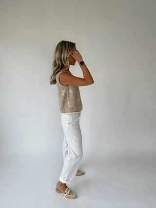 Petal Promises Floral Embroidered Top