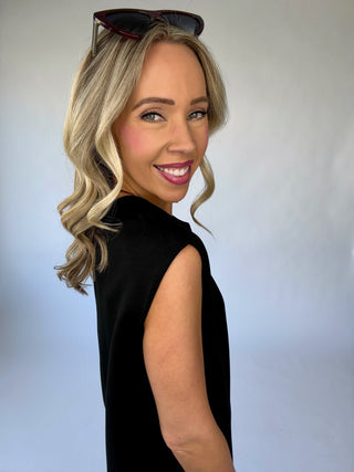 Make It Look Easy Dress - Black