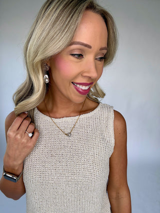 Beach Day Bliss Top - Natural