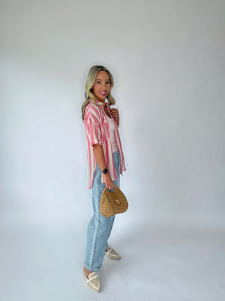 Natural Beauty Woven Handbag