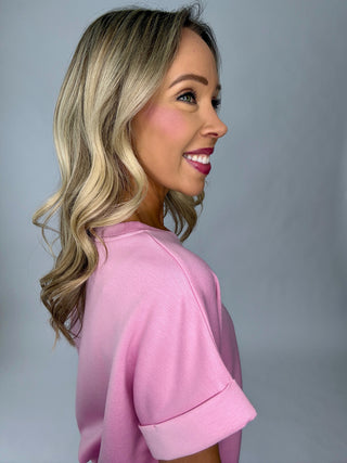 Cool & Collected Top - Pink