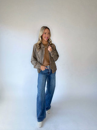 Chic Instincts Leopard Jacket