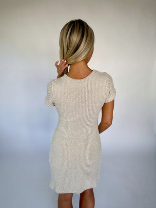 Everyone Loves Her Mini Dress - Natural