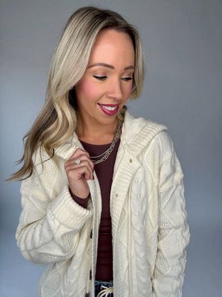 Destined for Style Hooded Cardigan