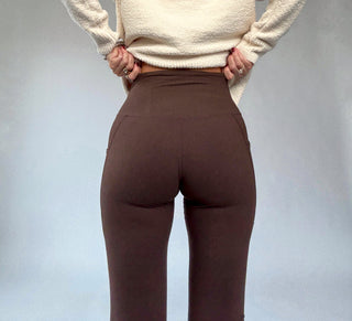 Butter Soft High Rise Full Length Legging - Espresso