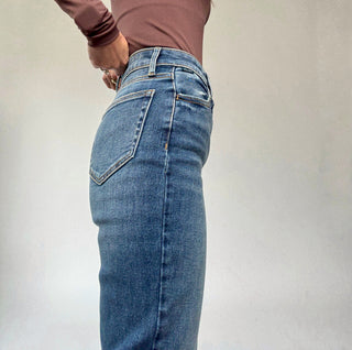 After Dark High Rise Straight Jean