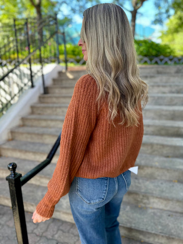 Fireside Chats Sweater - Amber