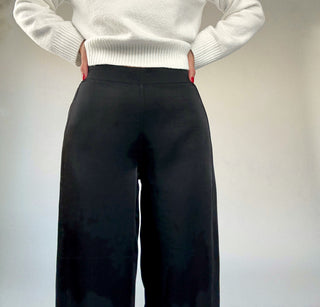 Evening Elegance Satin Pants