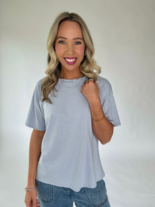 Stay Cool Everyday Tee - Chambray