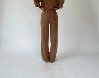 VARLEY The Wide Leg Pant 30" - Golden Bronze Marl