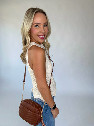 Kendall Crossbody Bag - Coffee