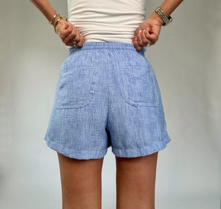 Timelessly True Shorts - Chambray