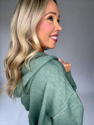 Cool Nights Zip Up Hoodie - Silky Pine