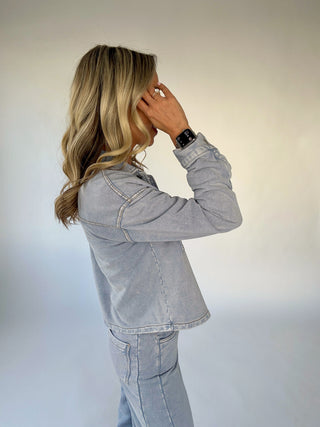 Call It Fate Top - Ash Blue