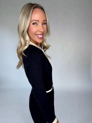 The Modern Contrast Dress