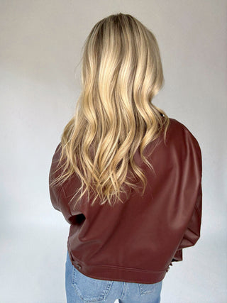 The Merlot Moto Jacket