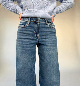True Ease Wide Leg Jeans