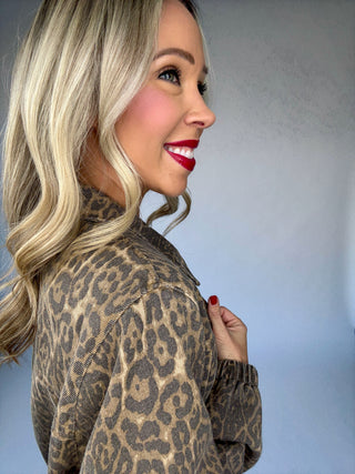 Chic Instincts Leopard Jacket