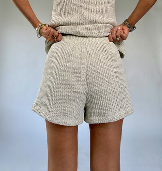 Beach Day Bliss Shorts - Natural