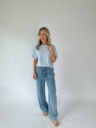 Stay Cool Everyday Tee - Chambray